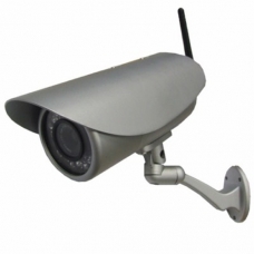 2 Mega Pixel H.264 Wireless Waterproof Bullet IR 50M IP Camera with 2.8-12mm Varifocal Lens